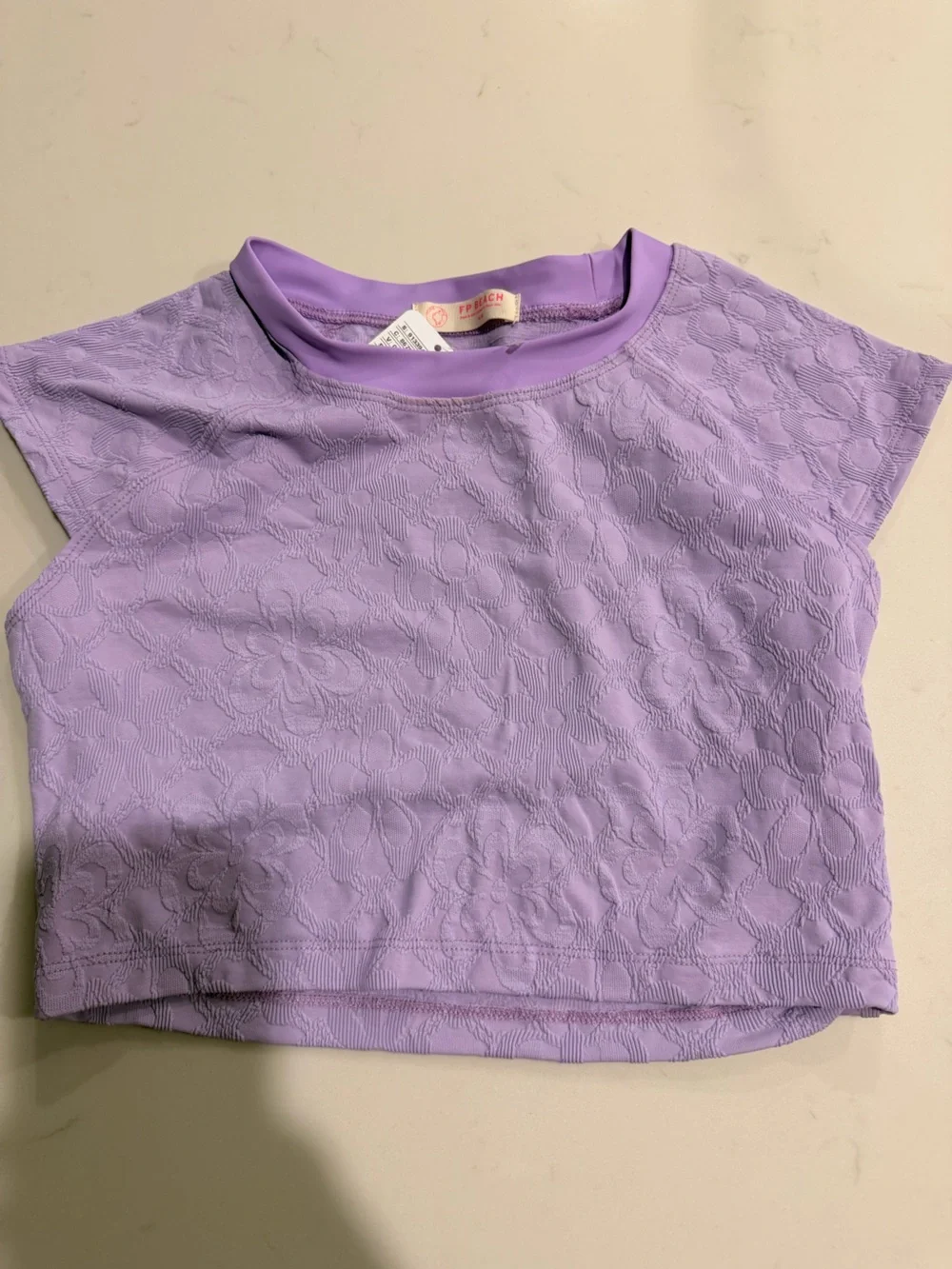 Free people Sonny tee in purple size M